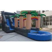 inflatable water slide